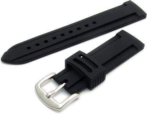 rubber vs silicone watch strap.